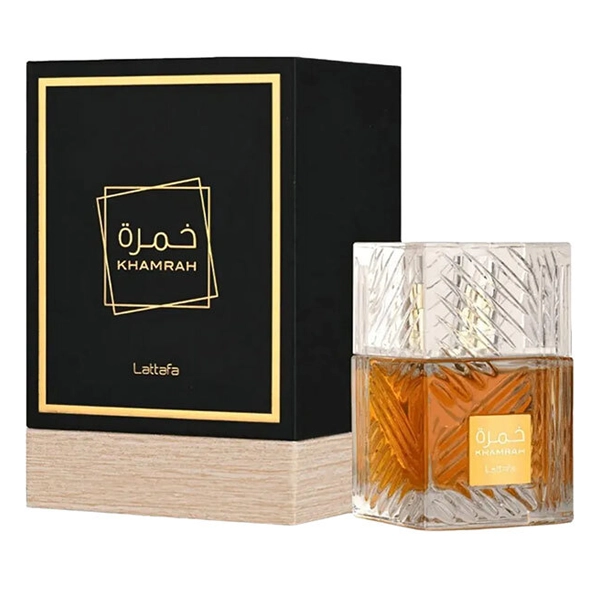 تستر اورجینال ادکلن خمره لطافه هارد باکس | khamrah lattafa Perfume tester
